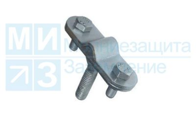 Держатель проводника круглого 8-10 мм для фасада, оцинкованный