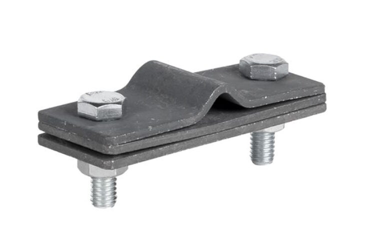 Зажим соединительный полоса/пруток параллельный оцинкованный