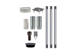 Комплект заземления оцинкованный 4,5 метра (d=16 мм х 1,5 метра)