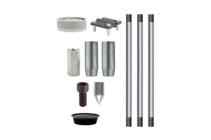 Комплект заземления оцинкованный 4,5 метра (d=16 мм х 1,5 метра)