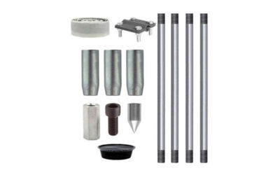 Комплект заземления оцинкованный 6 метров (d=16 мм х 1,5 метра)