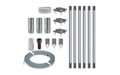 Комплект заземления для газового котла оцинкованный 3 очага х 3 метра