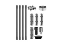 Комплект заземления для частного дома и дачи нержавеющий 6 метров