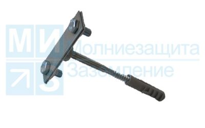 Держатель полосы для фасада 200 мм оцинкованный