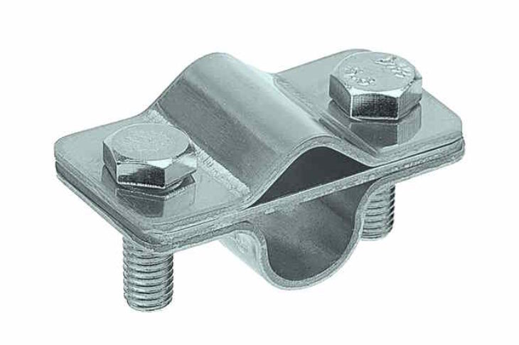 Зажим соединительный параллельный стержень-пруток, оцинк