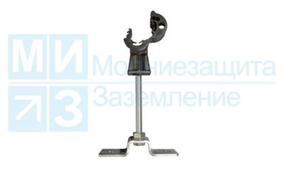 Держатель проводника круглого 8-10 мм дистанционный 100 мм, пластик