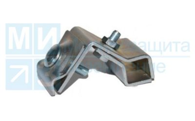 Держатель проводника круглого 8-10 мм для фальца универсальный, оцинк.