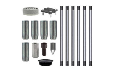 Комплект заземления оцинкованный 9 метров (d=16 мм х 1,5 метра)