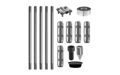 Комплект заземления из нержавеющей стали 7,5 метров (d=14 мм х 1,5 метра)